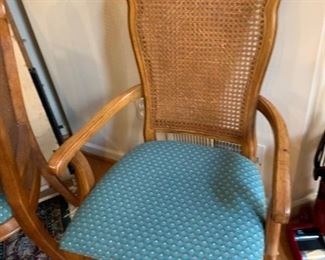 Thomasville Caned Back Chair