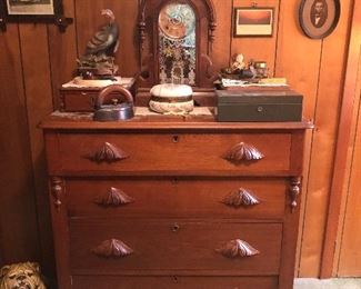 Antique Black Walnut chest of drawers