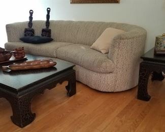 Sofa, oriental style Coffee Table, End Table