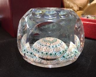 Whitefriars Glass Paperweight 