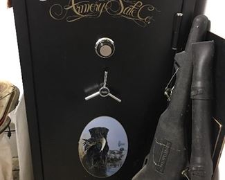 This safe is in the shop/garage area not the house. 