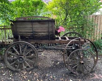 Primitive Milk Wagon