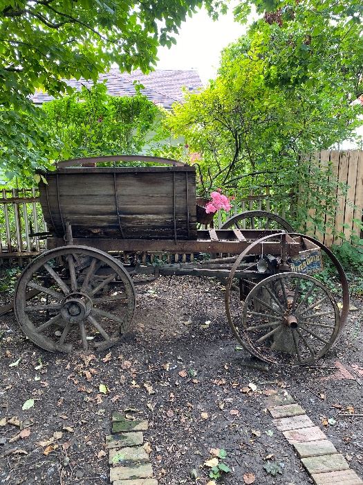 Primitive Milk Wagon