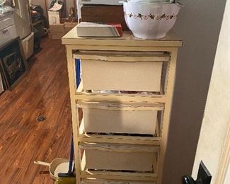 Wooden storage unit