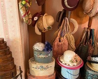 Hat Racks/Vintage Hats