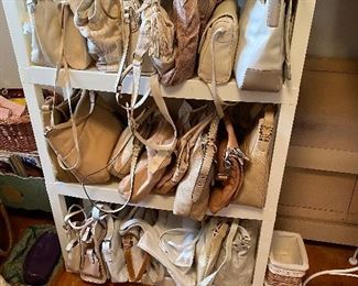 Lots & lots of purses new with tags