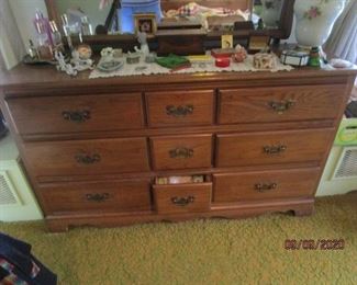 Vintage dresser and mirror
