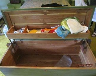 vintage cedar chest