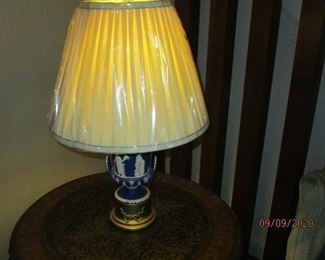 Wedgwood Jasper ware lamp