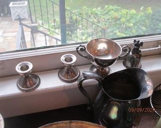 Sterling weighted candlesticks