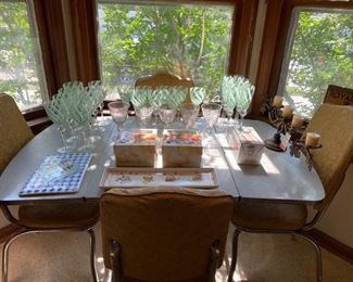Vintage Kitchen Table & Chairs