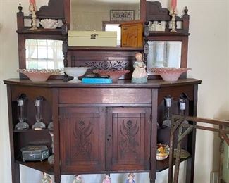 c1890 Victorian Parlor Cabinet