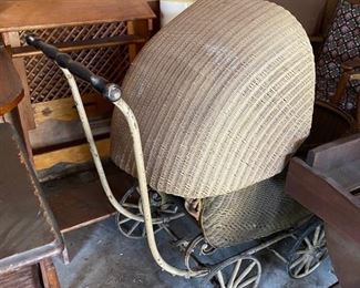 Antique Buggy Baby Carriage