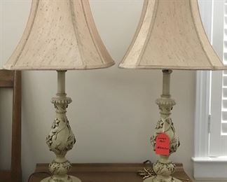 Two bedroom lamps