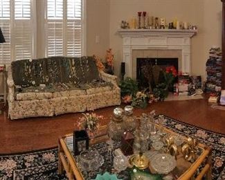 Panoramic view of the family room