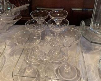 Oh, did I say we have glassware??  You have NEVER seen so much glassware....Our clients loved to entertain!