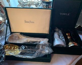 Neiman Marcus and Towle,  vintage, but new never out of the box!  Perfect gifts for Christmas!