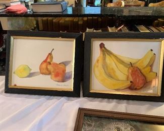 Fruit original paintings