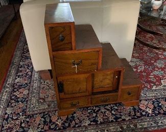 Chinese step cabinet    