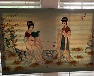 Asian oil painting