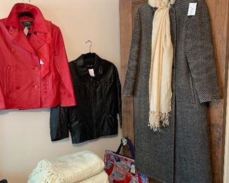 Winter coats Ralph Lauren, Halston and more