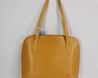 Louis Vuitton Yellow Epi Handbag