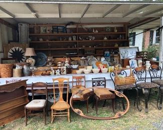 Concession trailer full of furniture, home goods/decor