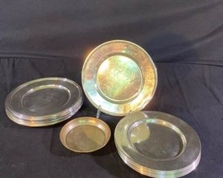 14 Sterling Silver 6 inch Plates