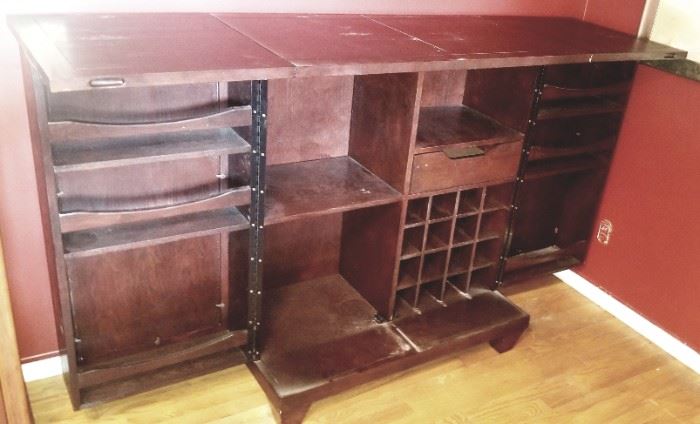 Grand Style Furniture Company, amazing how it folds up so compact! Perfect for a downtown loft.
