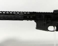 Anderson AM-15 .223 Cal Rifle SN# 16436442, Billet Uppers, 18" Bbl, Lots Of Features, See Description, In Hard Case