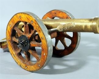 .50 Cal Cannon, 7.5" High x 16" Long x 8" Wide, Actually Fires