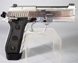 Forjas Taurus S.A. PT 917 CS 9mm PARA Pistol SN# TAP85327, 2 Total Mags, In Case