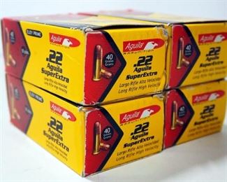 Aquila Super Extra .22 LR Ammo, Approx 200 Rds