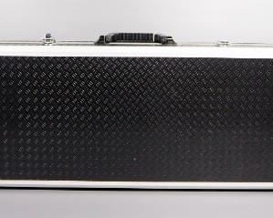 Trekker Double Rifle Hard Case With Foam Padding And Combination Locks (Currently Opens At 000), 53" Long x 13" Wide x 4.5" High