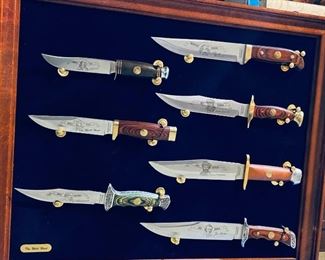 American Mint Wild West Bowie Knife Collection