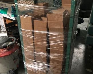 Rolling cart with Misc Boxes