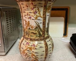 Oriental style vase