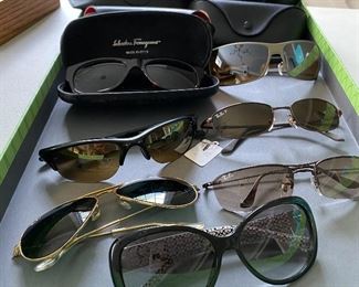 Assorted sunglasses