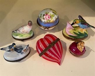 Trinket boxes