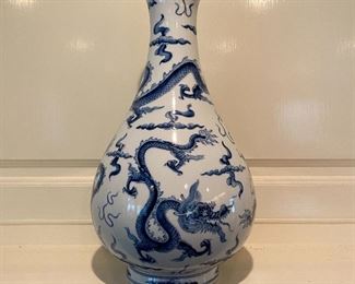 Large Asian vase