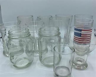 Various Glass Cups