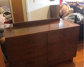 Wood Chest of Drawers and Dresser