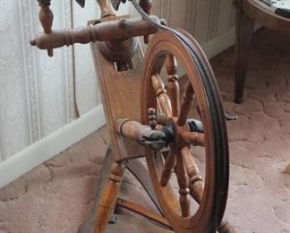 All Original Victorian Small size spinning wheel 