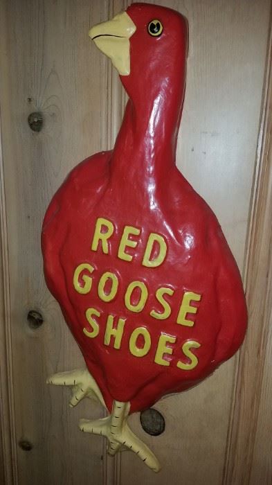 SATURDAY 1/2 OFF ALL REMAINING ITEMS!!        Save the date and plan on attending this weekend's Large 2 Day Living Estate. Large amount of antiques, primitives and vintage collectibles. Rare vintage paper mache Red Goose Shoes advertising