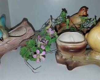 Czech figurines and planters