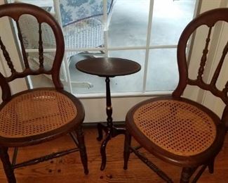 Large selection of chairs