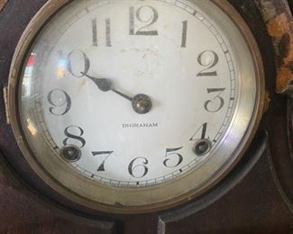 Ingraham Clock Closeup