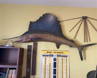 Large Mounted Fish