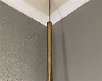 Vintage Midcentury Floor to Ceiling Lamp Top