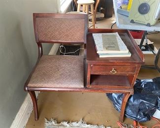 Vintage Telephone Desk